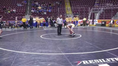 152 lbs Round Of 16 - Racer Litster, Canon Mcmillan vs Tyler Frye, Chambersburg Area