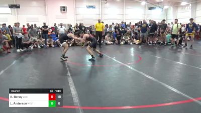 125 lbs Round 1 - Raiden Boney, Ohio Guts & Glory vs Lj Anderson, West Virginia Wild