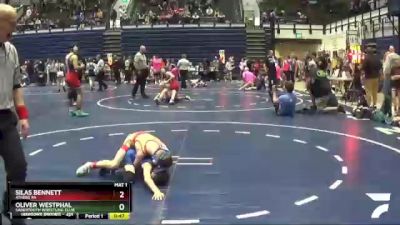 70 lbs Cons. Round 4 - Oliver Westphal, Sabertooth Wrestling Club vs Silas Bennett, Athens PA