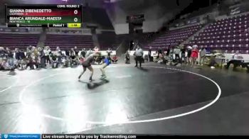 W-144 lbs 2nd Wrestleback (16 Team) - Bianca Arundale-Maestas, New Mexico vs Gianna DiBenedetto, California