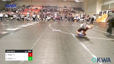 90 lbs Consolation - Logan Sligar, Pin-King All Stars vs Kristian Graff, R.A.W.