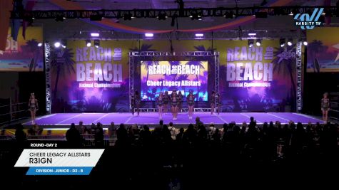 Cheer Legacy Allstars - R3ign [2024 L3 Junior - D2 - B Day 2] 2024 ACDA Reach the Beach Cheer Grand Nationals