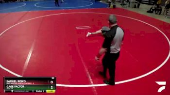 95 lbs Semis & 1st Wrestleback (8 Team) - Gage Factor, TCU vs Samuel Roiko, UNC (United North Central)