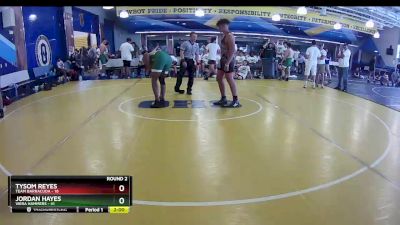 182 lbs Round 2 (8 Team) - Tysom Reyes, Team Barracuda vs Jordan Hayes, Viera Hammers