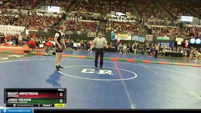 Champ. Round 1 - Brady Armstrong, Jefferson vs Jared Weaver, Florence-Carlton