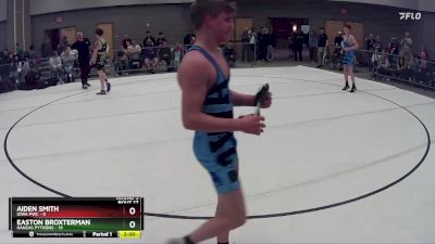 135 lbs Round 5 (8 Team) - Easton Broxterman, Kansas Pythons vs Aiden Smith, Iowa PWC