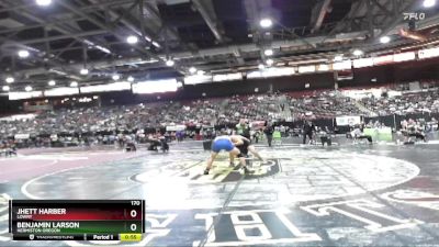 170 lbs Cons. Round 4 - Jhett Harber, Lowry vs Benjamin Larson, Hermiston Oregon