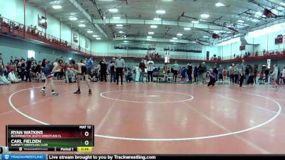 85 lbs Cons. Round 2 - Carl Fielden, Garrett Wrestling Club vs Ryan Watkins, Bloomington South Wrestling Cl