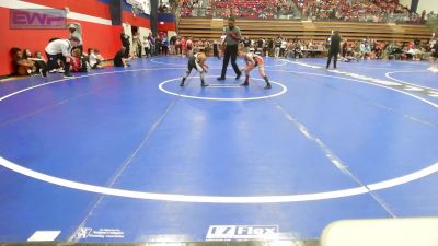 67 lbs Quarterfinal - Parker Hobbs, Salina Wrestling Club vs Niko Proctor, Henryetta Knights Wrestling Club