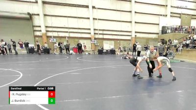 106 lbs Semifinal - Raidyn Pugsley, Idaho vs Jack Burdick, Carbon Wrestling Club