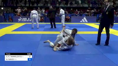 OUTI K. TAMMILEHTO vs NINA NAVID 2023 European Jiu-Jitsu IBJJF Championship