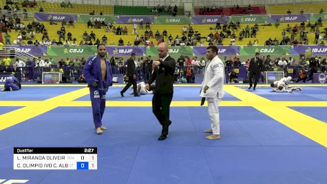 LUCAS MIRANDA OLIVEIRA vs CHAISE OLIMPIO IVO C. ALBUQUERQU 2024 Brasileiro Jiu-Jitsu IBJJF