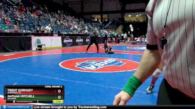 4A-157 lbs Cons. Round 2 - Nathan Mitchell, Baldwin vs Trent Gormady, Hardaway Hs