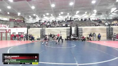 83-90 lbs Cons. Round 3 - Rylan Hargett, Southridge vs Jack Hyman, Western Wrestling Club