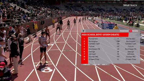 High School Boys' 4x100m Relay, Prelims 17