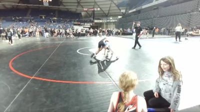 102 lbs Cons. Round 4 - Brayden DeLeon, Othello Wrestling Club vs Gunnar Kittelson, South West Washington Wrestling Club