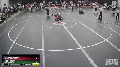 3A 145 lbs Quarterfinal - Eli Strickland, Belton-Honea Path vs Josh Gant, Phillip Simmons