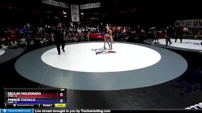 144 lbs Round 4 (16 Team) - Delilah Maldonado, KTWA vs Pheboe Cucullo, LAWA