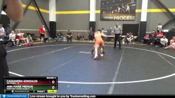 136 lbs Round 3 (6 Team) - Ann Marie Meiman, Nebraska Vipers Scarlet vs Cassandra Gonzales, MN Storm