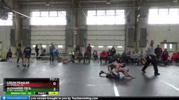 100 lbs Finals (2 Team) - Logan Peagler, All American vs Alexander Cecil, NCWAY Crusaders