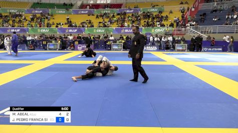 MARTIN ABEAL vs JOAO PEDRO FRANCA SIQUEIRA 2024 Brasileiro Jiu-Jitsu IBJJF