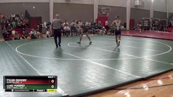 133 lbs Finals (2 Team) - Andrew Perelka, John Carroll Univ vs Dakota Quinlan, Alma College