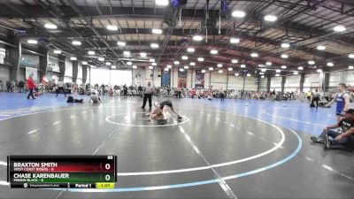 88 lbs Rd# 4- 2:00pm Friday Final Pool - Chase Karenbauer, Minion Black vs BRAXTON SMITH, West Coast Riders