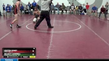 112 lbs Round 1 (8 Team) - Ashton Goney, Legacy Red vs Beckett Campbell, Dundee Wrestling (MI)