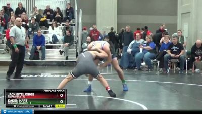 165 lbs Placement Matches (16 Team) - Kaden Hart, Nebraska-Kearney vs Jack Eiteljorge, Indianapolis