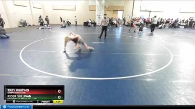 85 lbs Cons. Round 4 - Rider Sullivan, Grantsville Wrestling Club vs Trey Whiting, Uintah Wrestling