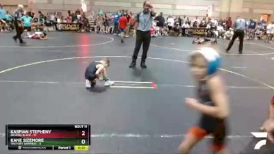 49 lbs Finals (8 Team) - Montagne Melstrand, Belding Black vs Cole Cooper, The Fort Hammers