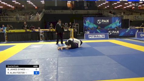 BILL JAMES SYMES vs ROBERT ALAN FOSTER 2024 Pan Jiu Jitsu IBJJF Championship