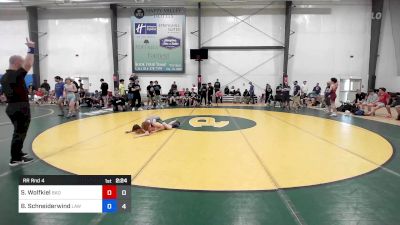 45 kg Rr Rnd 4 - Sawyer Wolfkiel, Bad Karma vs Brock Schneiderwind, LAW