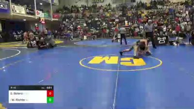 113 lbs R-16 - Gauge Botero, Faith Christian Academy vs Wyatt Richter, St. Edward-OH