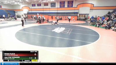 149 lbs Quarterfinal - Dalton Monger, Messiah College vs Ryan Fleck, University Of Chicago