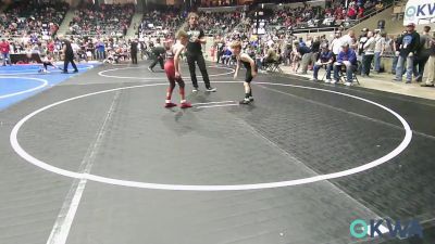 70 lbs Round Of 32 - Derreck Flud, Hilldale Youth Wrestling Club vs Gatlin Earp, Chandler Takedown Club