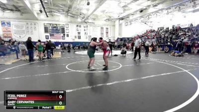 235 lbs Cons. Round 2 - Gaby Cervantes, Bonita vs Itzel Perez, Hueneme