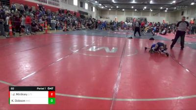 60 lbs Round 3 - Jeremiah Minikwu, CIWC / Team Intensity vs Kyle Dobson, Ankeny Wrestling Club