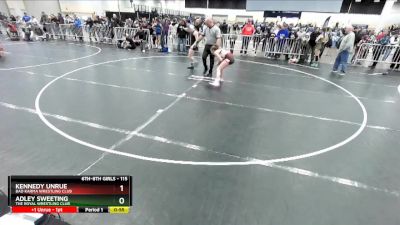 115 lbs Cons. Round 3 - Adley Sweeting, The Royal Wrestling Club vs Kennedy Unrue, Bad Karma Wrestling Club