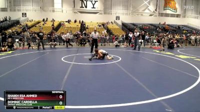 59 lbs Semifinal - Shaikh Esa Ahmed, HF-L Wrestling vs Dominic Cardella, Savage Wrestling Club