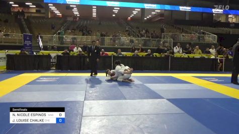 NATASHA NICOLE ESPINOSA DELGADO vs JILLIAN LOUISE CHALKE 2024 Pan Jiu Jitsu IBJJF Championship