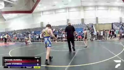 83 lbs Cons. Semi - Michael Rundell, IL vs Caden Steinbeck, OH