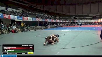 120 lbs Placement (4 Team) - Caleb Rafal, Cox vs Blake Broyles, Grundy