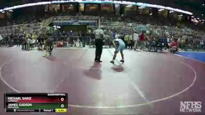 1A 145 lbs Quarterfinal - James Gadson, Hernando vs Michael Sainz, Somerset