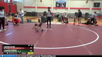 8U - 46 lbs Round 4 (6 Team) - Landen Morris, Elevate Wrestling Club - 8U vs Jaxton Blair, Alexander City Youth Wrestling - 8U