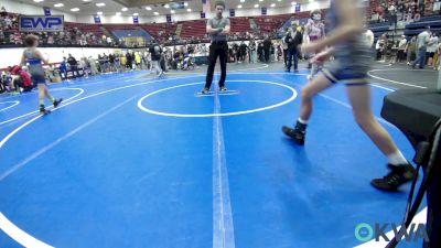 80 lbs Rr Rnd 1 - Chisum Roper, Clinton Youth Wrestling vs Aidan McKee, Choctaw Ironman Youth Wrestling