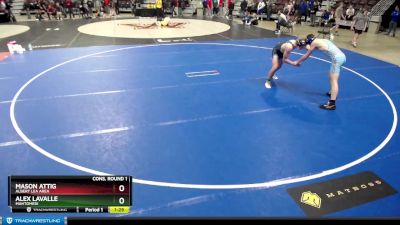 152 lbs Cons. Round 1 - Alex Lavalle, Mahtomedi vs Mason Attig, Albert Lea Area