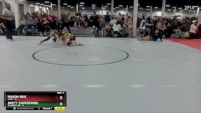 68 lbs Round 4 (10 Team) - Brett Zakrzewski, Rangers WC vs Mason Reis, ACES