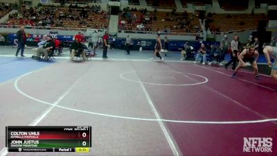 D3-165 lbs Cons. Round 1 - John Justus, Shadow Mountain vs Colton Uhls, Estrella Foothills