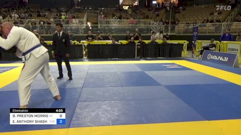 BRIAN PRESTON MORRIS vs ERIC ANTHONY SHASHA 2024 Pan Jiu Jitsu IBJJF Championship